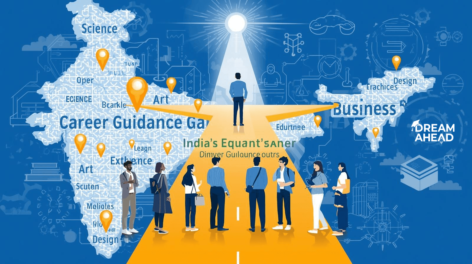 Only 10% of Indian Students Receive Career Guidance — A Wake-Up Call for India’s Education System